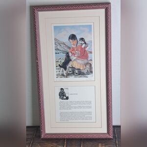 Framed Nori Peter Signed Art